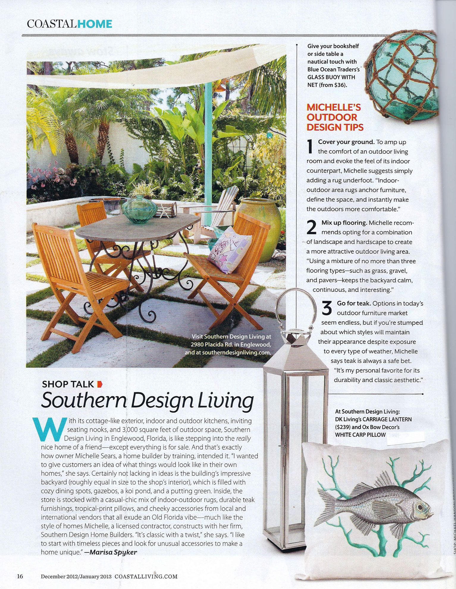 Coastal Living July 2012