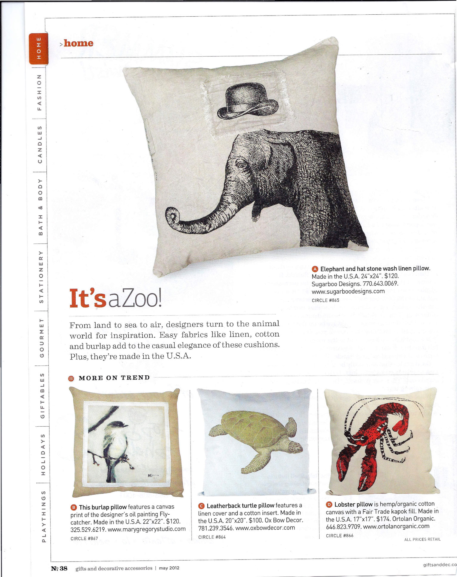 Gifts & Decorative Accessories - May 2012